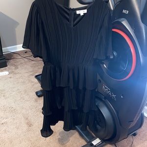 Size large cute black dress.